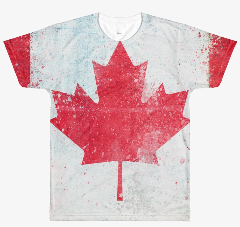 Canada Flag Graphic Men's T Shirt - Canada Love, transparent png download