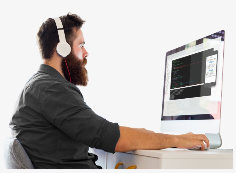 A Developer Performing Accessibility Testing Using - Full Stack Web Development Istock, transparent png download