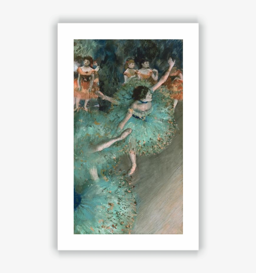 Swaying Dancer - Dancer In Green Degas, transparent png download