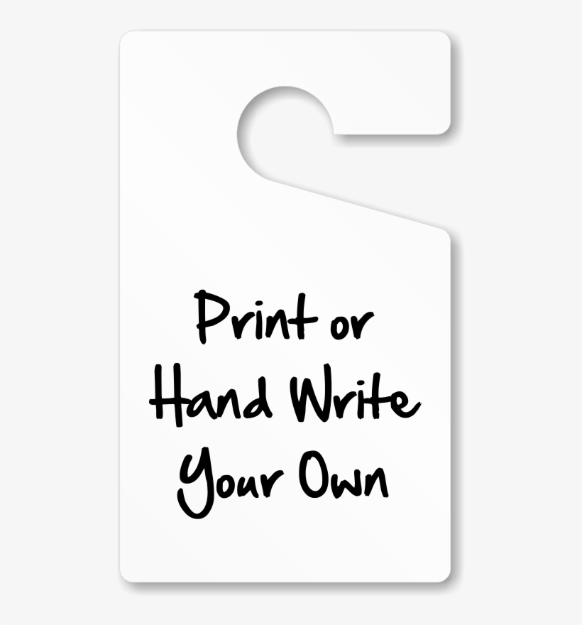 Blank Mirror Hang Tag, White, Sku - Husband Miles Away Quotes, transparent png download