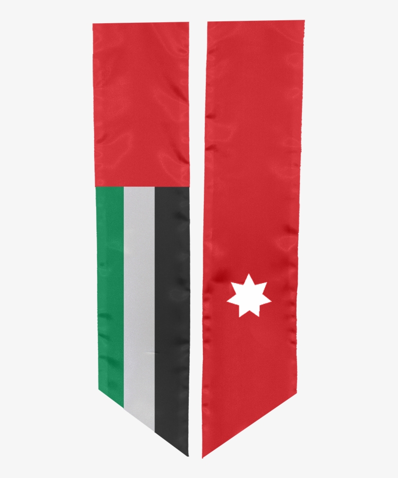 Study Abroad Sash For Jordan - Flag, transparent png download
