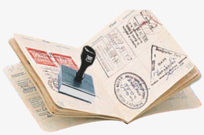 Passport Visa Png Download - Visa Stamped On Passport, transparent png download