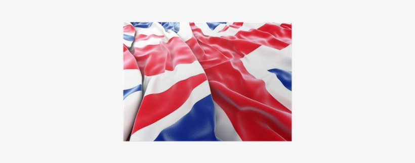British Flag - 3d Render Aluminum License Plate, transparent png download