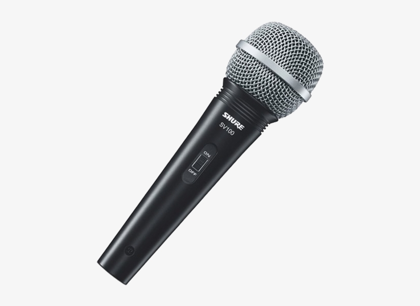 Imagenes De Microfonos Png - Shure Sv100 Dynamic Vocal Microphone, transparent png download