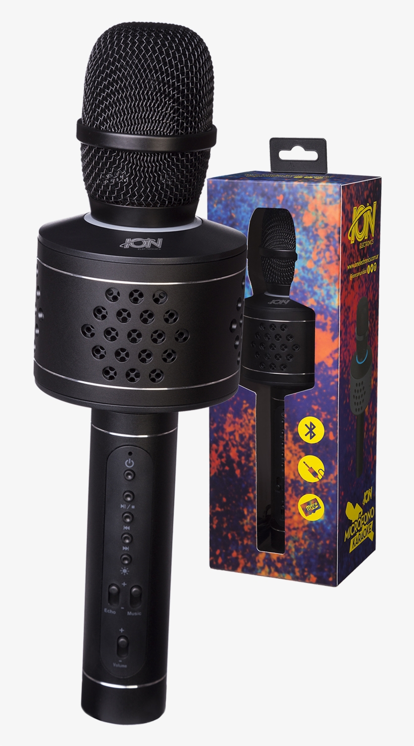 Amigos Como Cantás A Todo Volumen Tiene Luces Led Que - Microfono Karaoke Ion, transparent png download