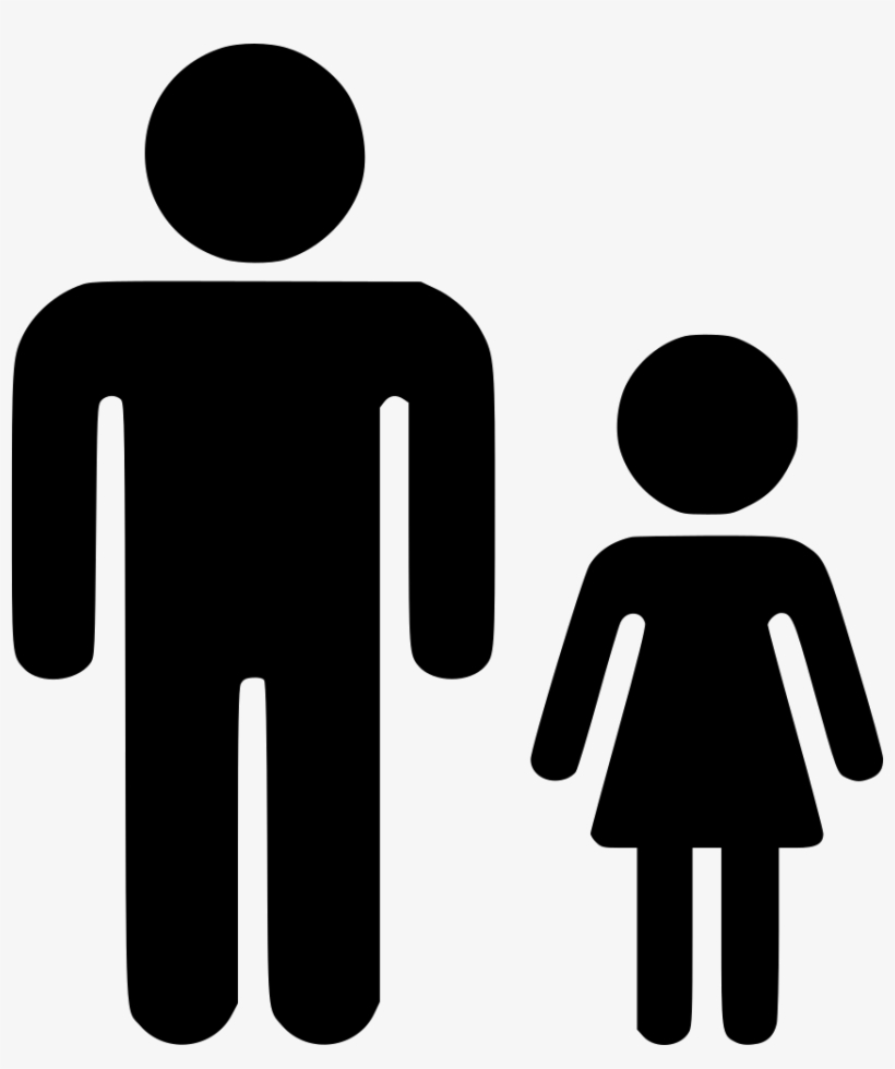 Father Daughter Comments - Father And Daughter Icon Png, transparent png download