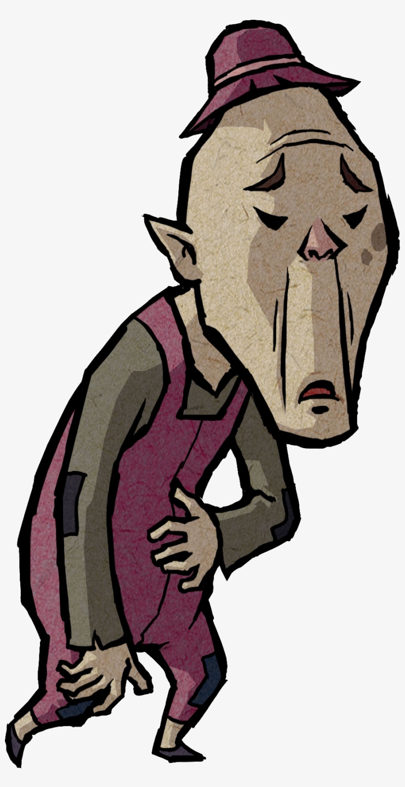 Zelda Wind Waker Old Man, transparent png download