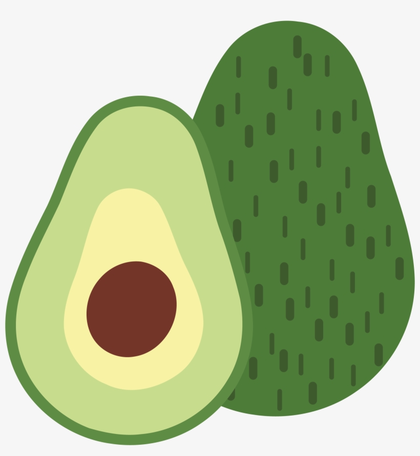 Jpg Printmaking Fruit Illustration Png Transprent Free - Avocado Illustration Png, transparent png download