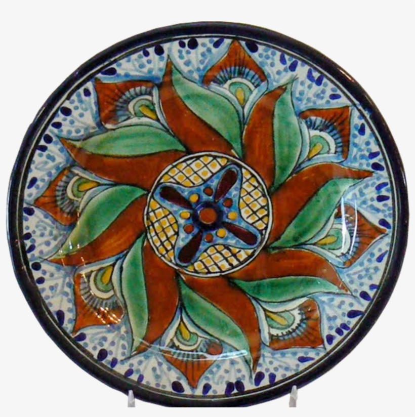 Rustica Gift & Pottery Talavera Collection Aguacate - Saucer, transparent png download