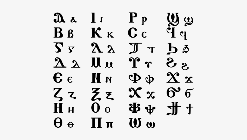 And Remember The Coptics Speakers Could Neither Read - Coptic Alphabet, transparent png download