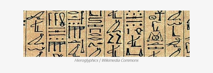 Hieroglyphics - Egypt Papyrus Hieroglyphics Shoulder Clutch Bag, transparent png download