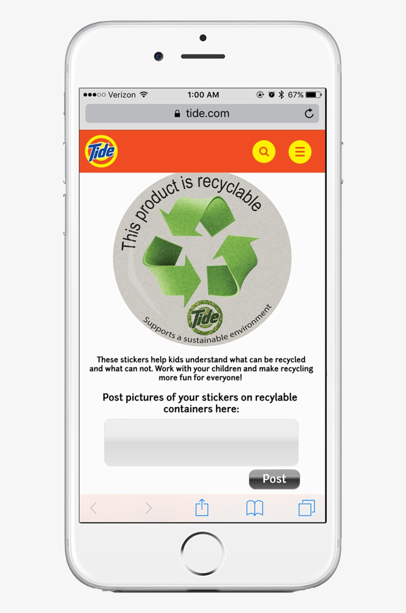 Tide 2 Tide Purclean Laundry Detergent PNG Image Transparent PNG