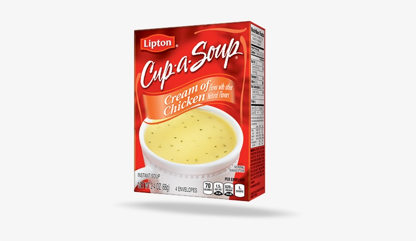 Cream Of Chicken Flavors - Lipton Cup Of Noodles, transparent png download