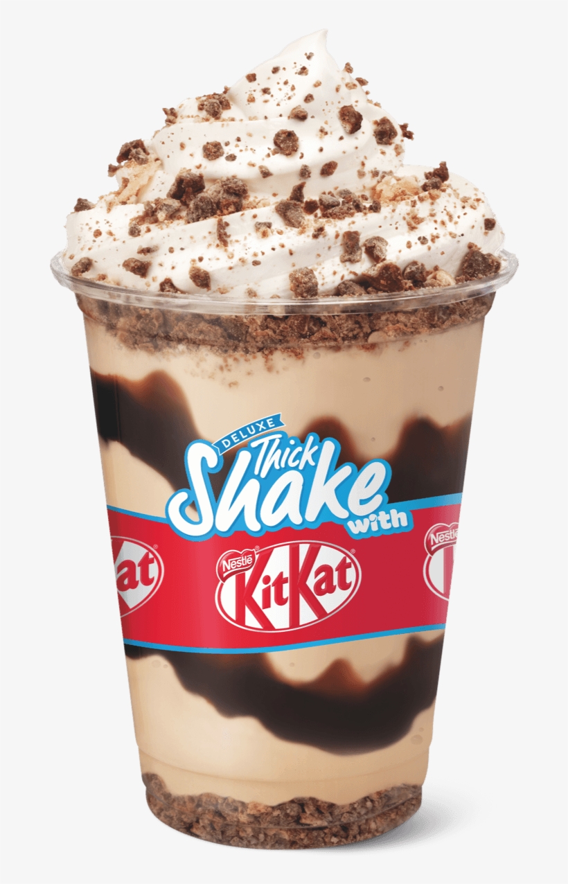 Kit Kat® Deluxe Thickshake - Kit Kat Hungry Jacks, transparent png download