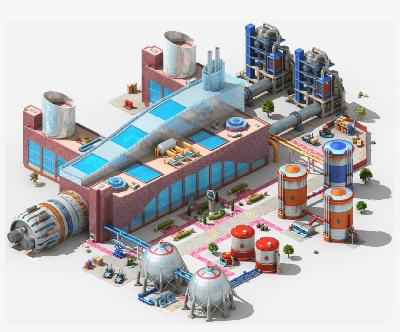 Oil Pumping Station - Pumping Station, transparent png download