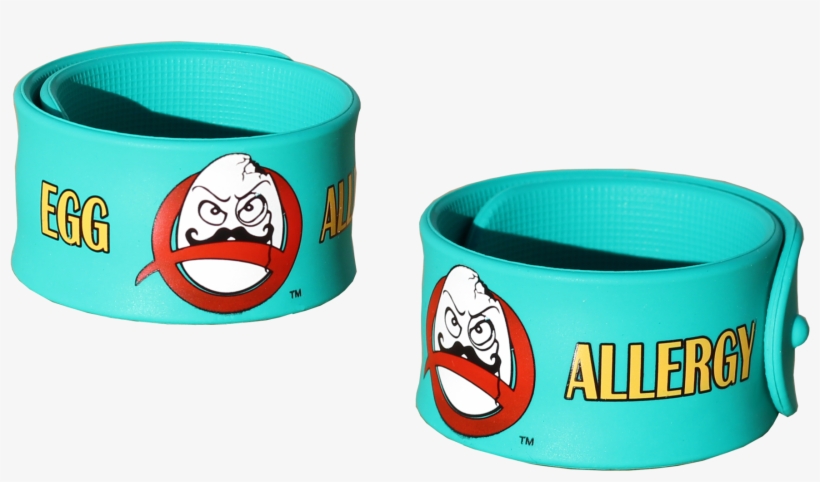 Egg Allergy Superhero Slap Bracelet, transparent png download