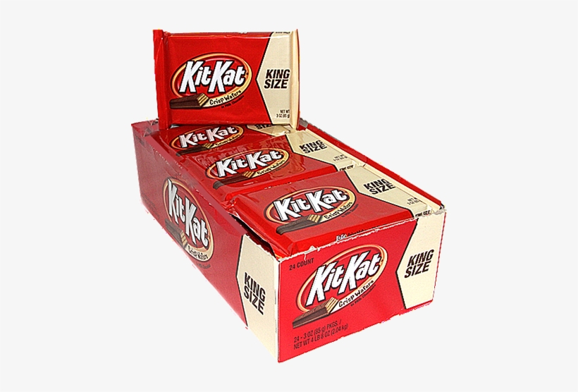 Kit Kat King Size Candy Bar 3 Oz - Kit Kat Bar, transparent png download