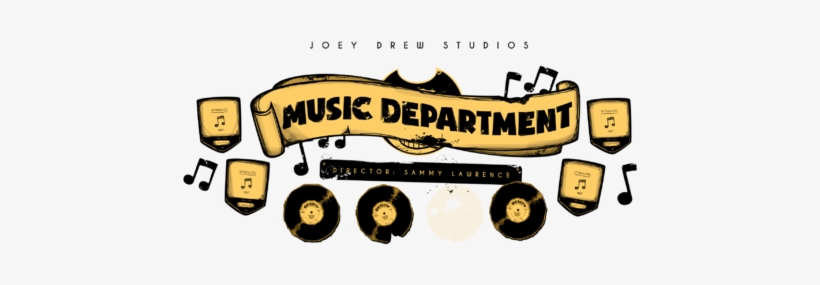 Music Department Decal - Bendy And The Ink Machine, transparent png download