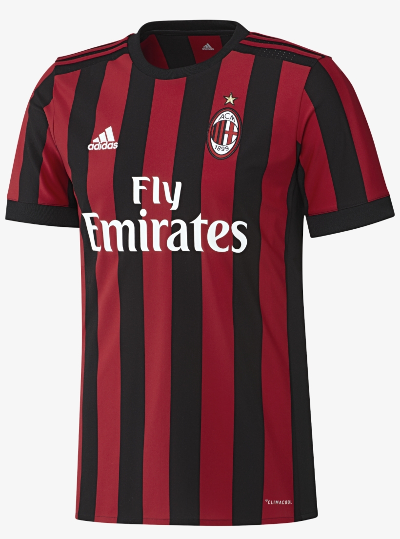 Jersey Ac Milan 2018, transparent png download