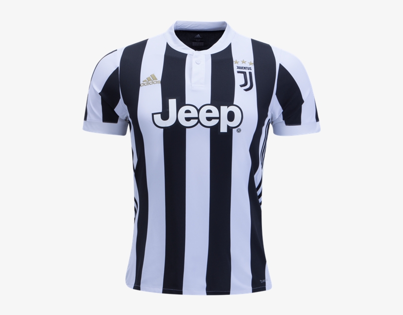 Juventus 17/18 Home Soccer Jersey - Jersey Juventus Png, transparent png download