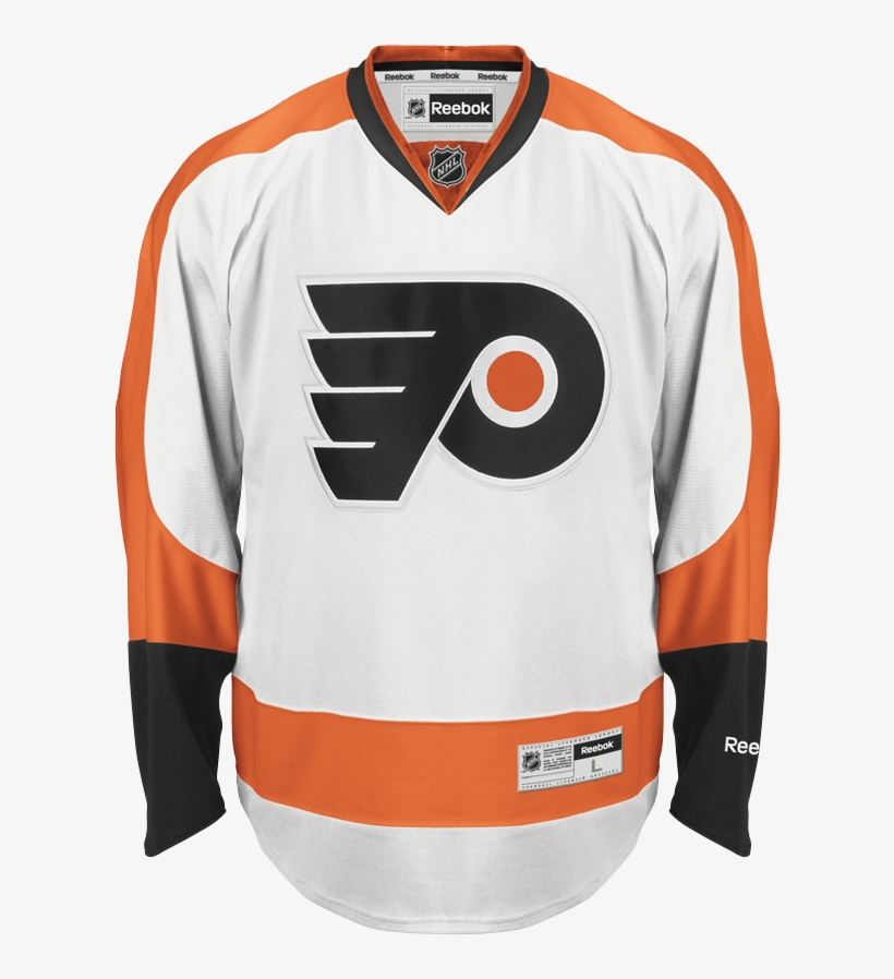 Reebok Philadelphia Flyers Away Adult's Jersey Blank - Philadelphia Flyers Travis Konecny Mens Philadelphia, transparent png download