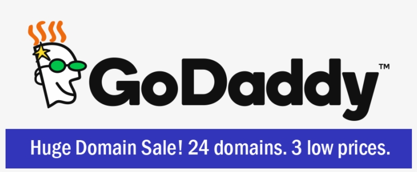 Godaddy Domain Sale From - Go Daddy, transparent png download