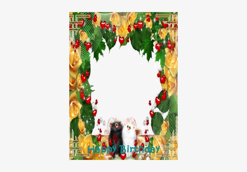 Happy Birthday Photo Frames - New Happy Birthday Frame Png, transparent png download