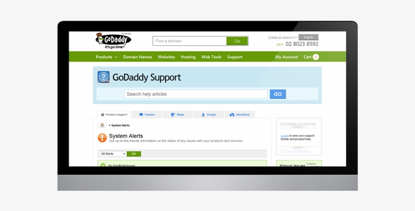 That's Why All Godaddy Web Hosting Plans Are Backed - Godaddy, transparent png download