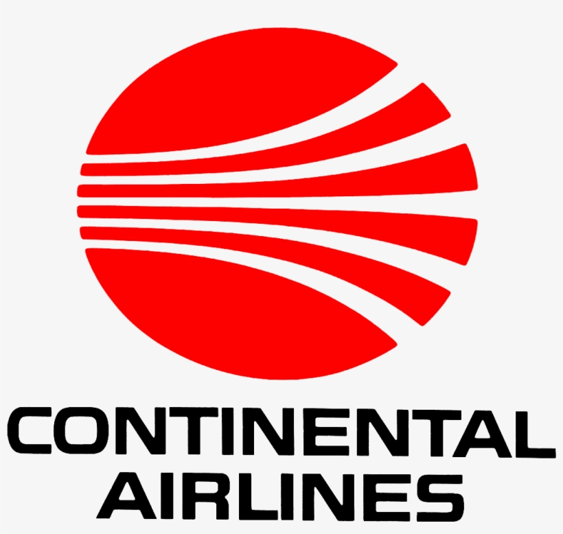 Worked For Them From 1988 To 1993 And Did A Lot Of - Continental Airlines Logo, transparent png download