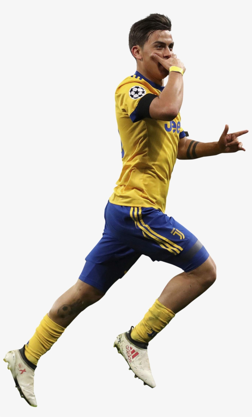 Soccer Player Png - Paulo Dybala Png 2018, transparent png download