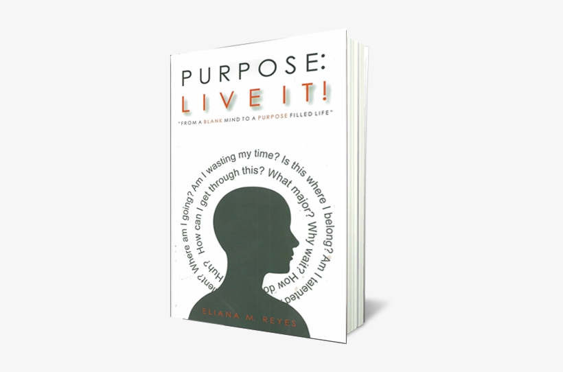 Book-cover - Purpose: Live It!: From A Blank Mind, transparent png download
