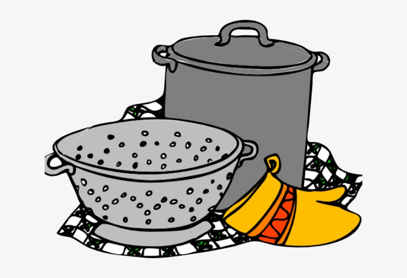Cooking Pan Clip Art Free On Dumielauxepices - Pots And Pans Clipart, transparent png download
