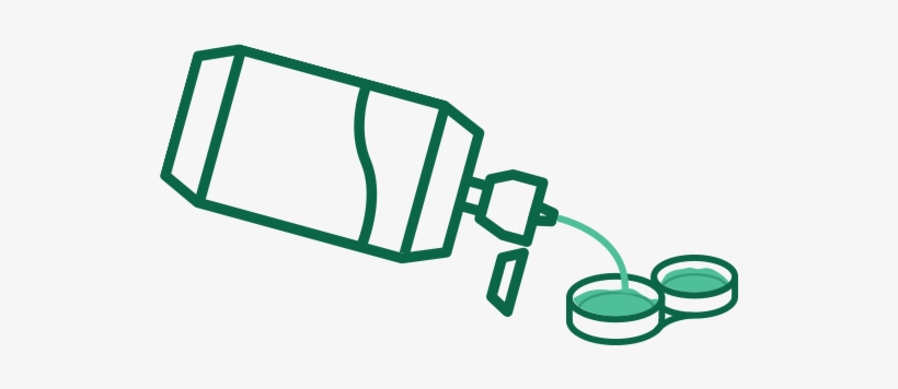 Can You Top Off Solution - Contact Lense Clip Art, transparent png download