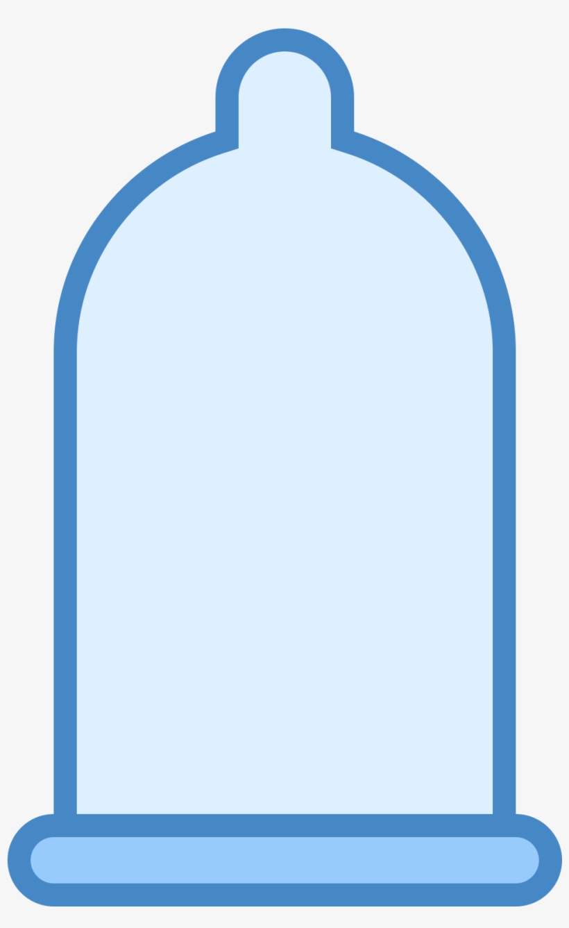 It's A Logo Of Condom, Reduced To A Picture Of A Small - Illustration, transparent png download