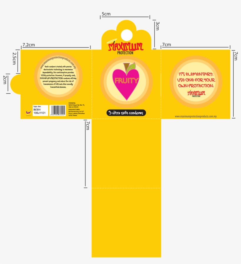 Condom Packaging - Emblem, transparent png download