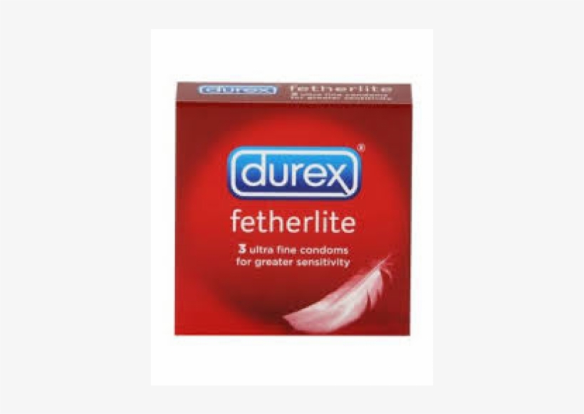 Durex Condom Fetherlite X 3 - Durex Fetherlite Condoms, transparent png download