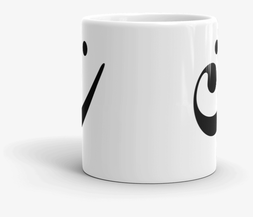 Happy Bass Clef Smiley Mug - Coffee Table, transparent png download