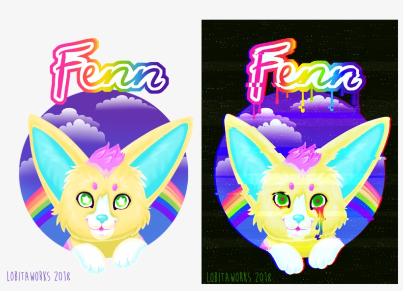 Lisa Frank Badge, transparent png download