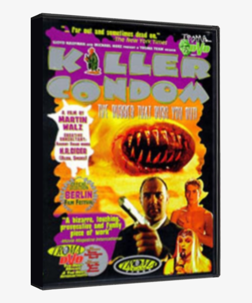 Killer Condom [dvd] - Kondom Des Grauens (1996), transparent png download