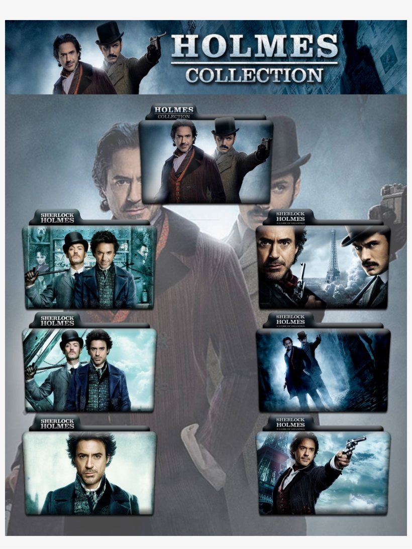 Sherlock Movie Icons Devianrart - Sherlock Holmes - Original Motion Picture Soundtrack, transparent png download