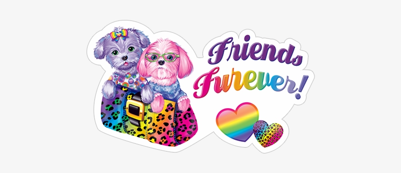 Viber Sticker «lisa Frank» - Art On Acrylic: Puppy Love, 41x30in., transparent png download