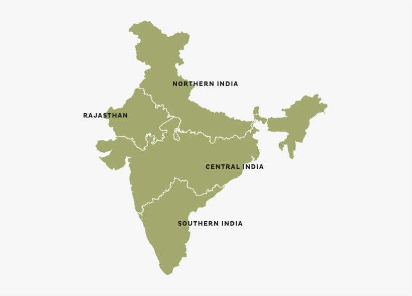 India Map - India Map For Powerpoint, transparent png download