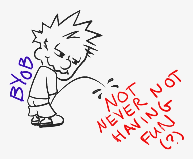 I Spent All Evening Making A Yob Calvin That I Never - Cartoon, transparent png download