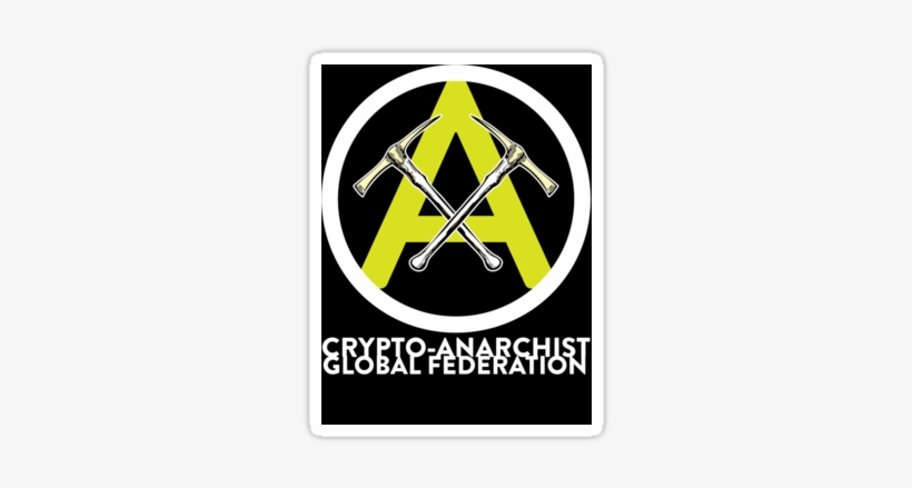 Crypto Anarchist Global Federation - Crypto Anarchist Shirt, transparent png download