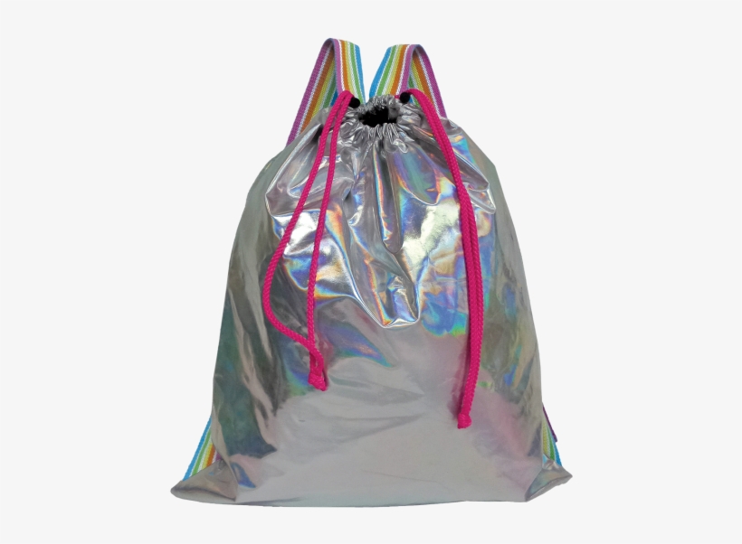 Iscream Holographic Tween Backpack - Drawstring, transparent png download