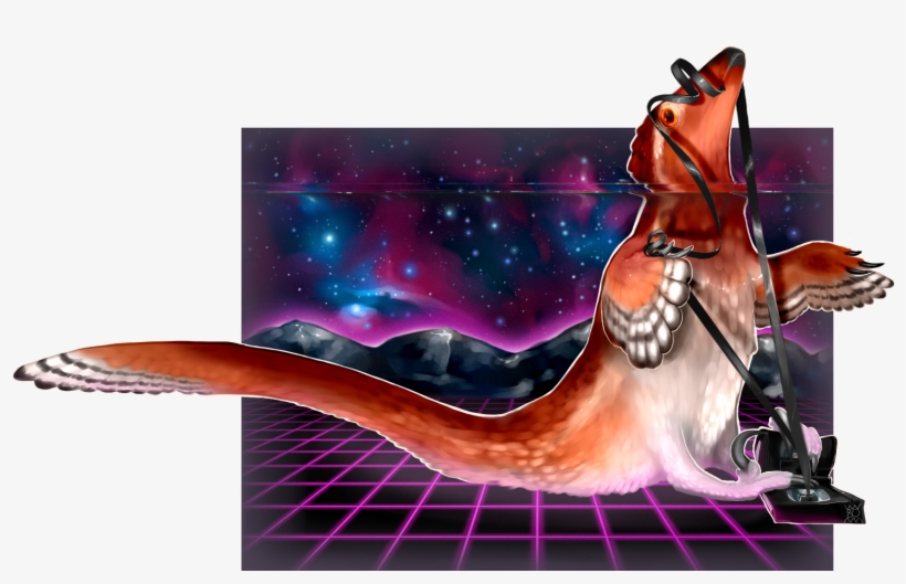 80s Deinonychus - Deinonychus, transparent png download