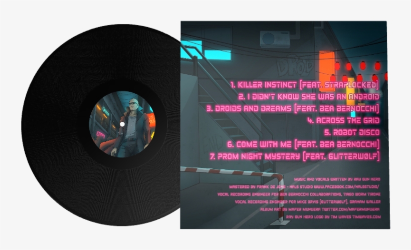 Plethora By Ray Gun Hero On Vinyl - Circle, transparent png download