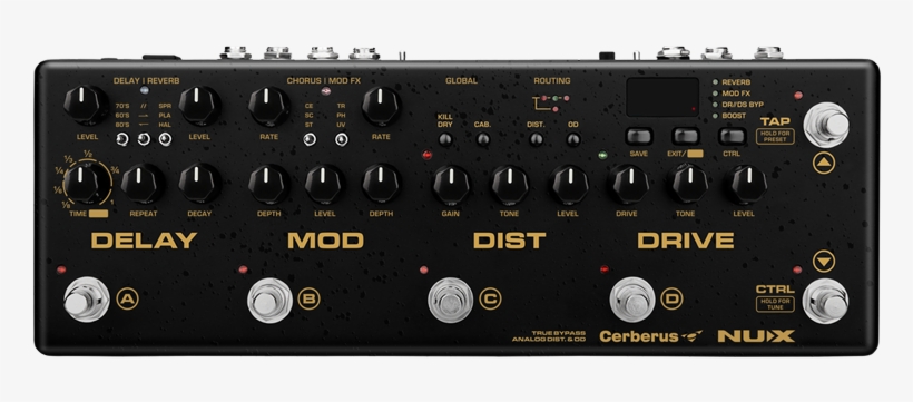 Prev Next - Nux Cerberus Integrated Effects & Controller, transparent png download