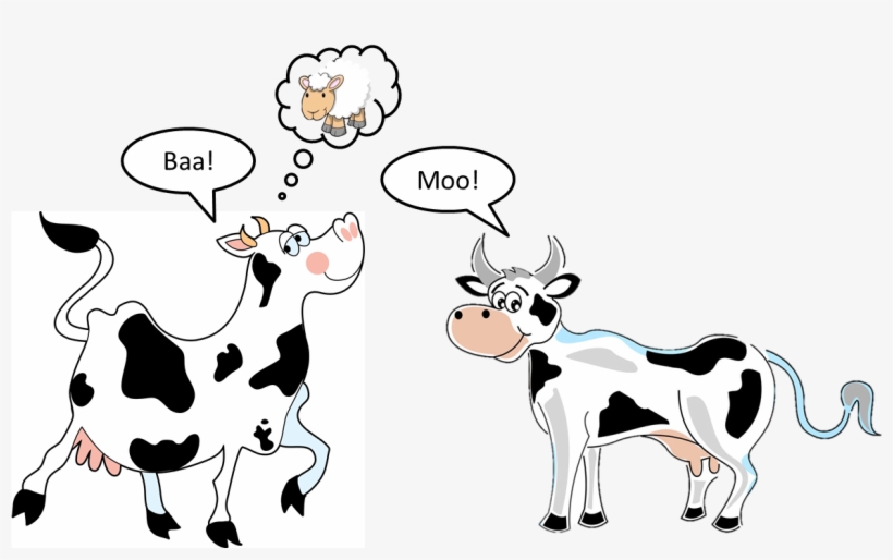 Cows - Funny Cow Birthday Cards, transparent png download