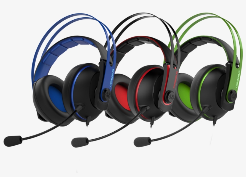 Asus Announces Cerberus V2 Headset - Asus Cerberus V2 Gaming Headset, transparent png download